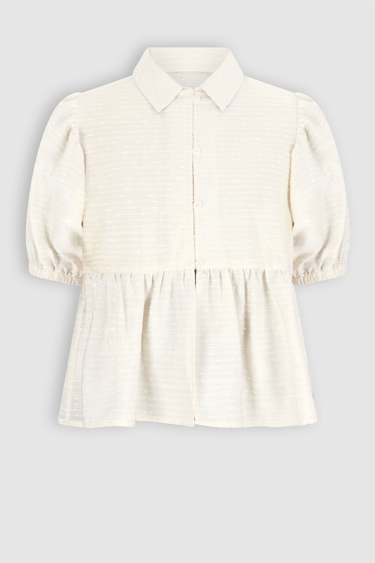 Tiggs Geweven Blouse Ivoor