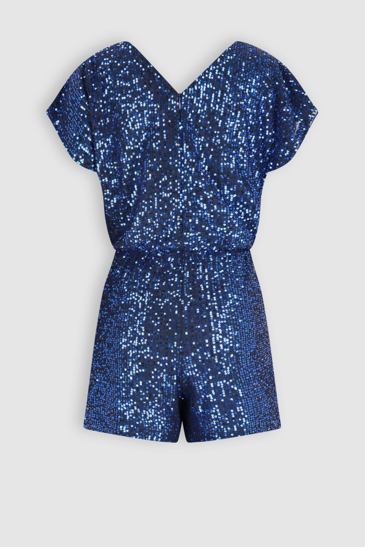 Silah Pailletten Jumpsuit Blauw