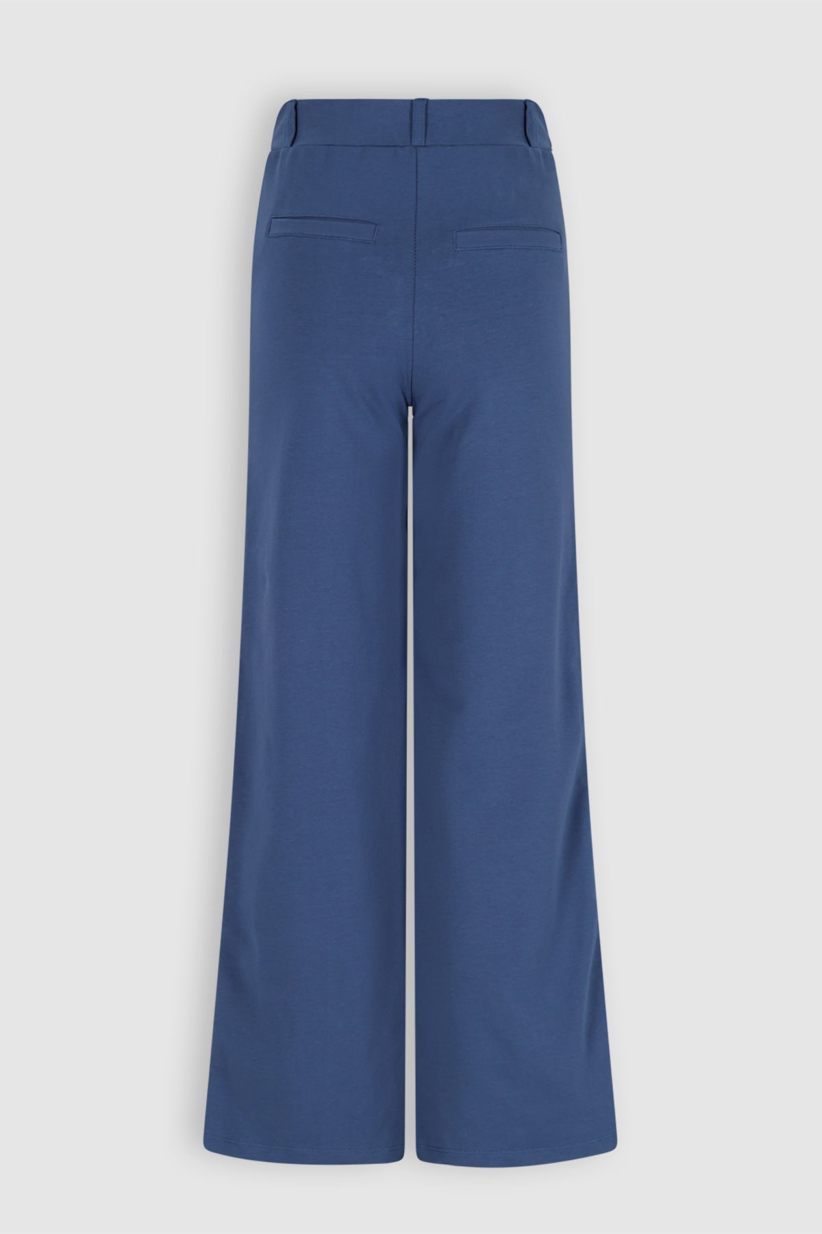 Salet Sweat Wijde Pijp Broek Blauw