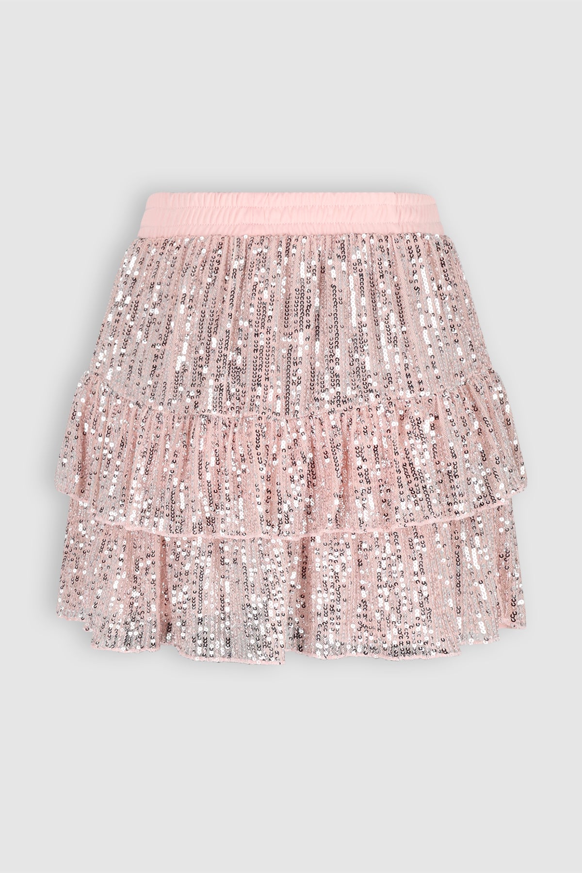 Naia Pailletten Rok Roze