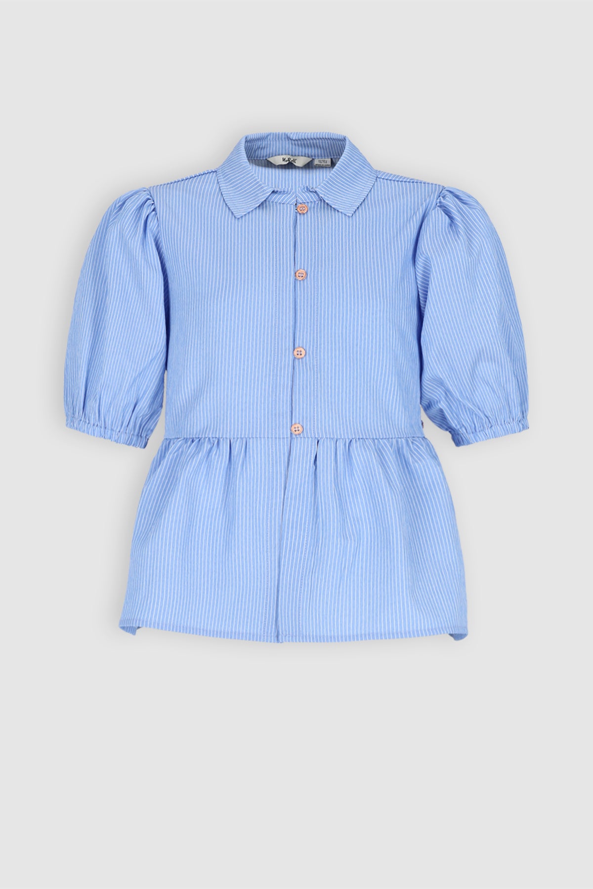 Tiggs Gestreepte Blouse Pofmouw Blauw