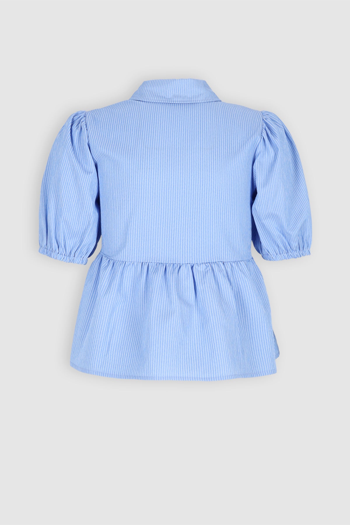 Tiggs Gestreepte Blouse Pofmouw Blauw