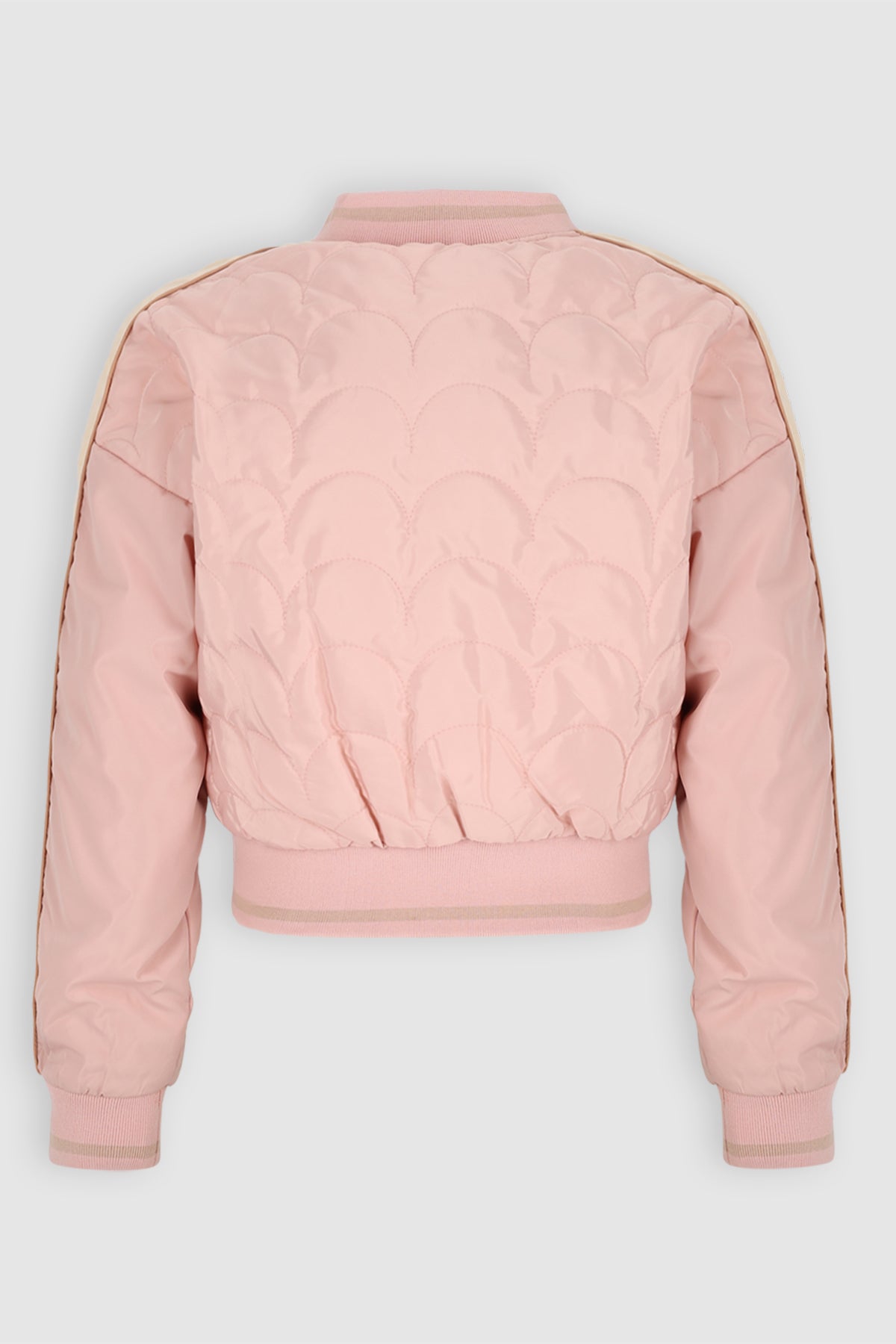 Bomber Zomer jas met fleece voering Roze