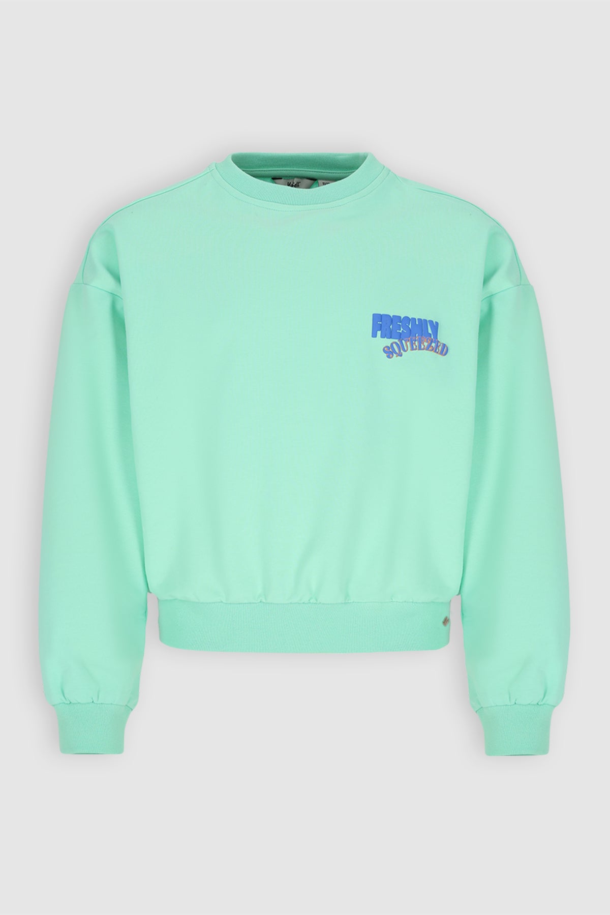 Kim Sweater met rugprint Groen