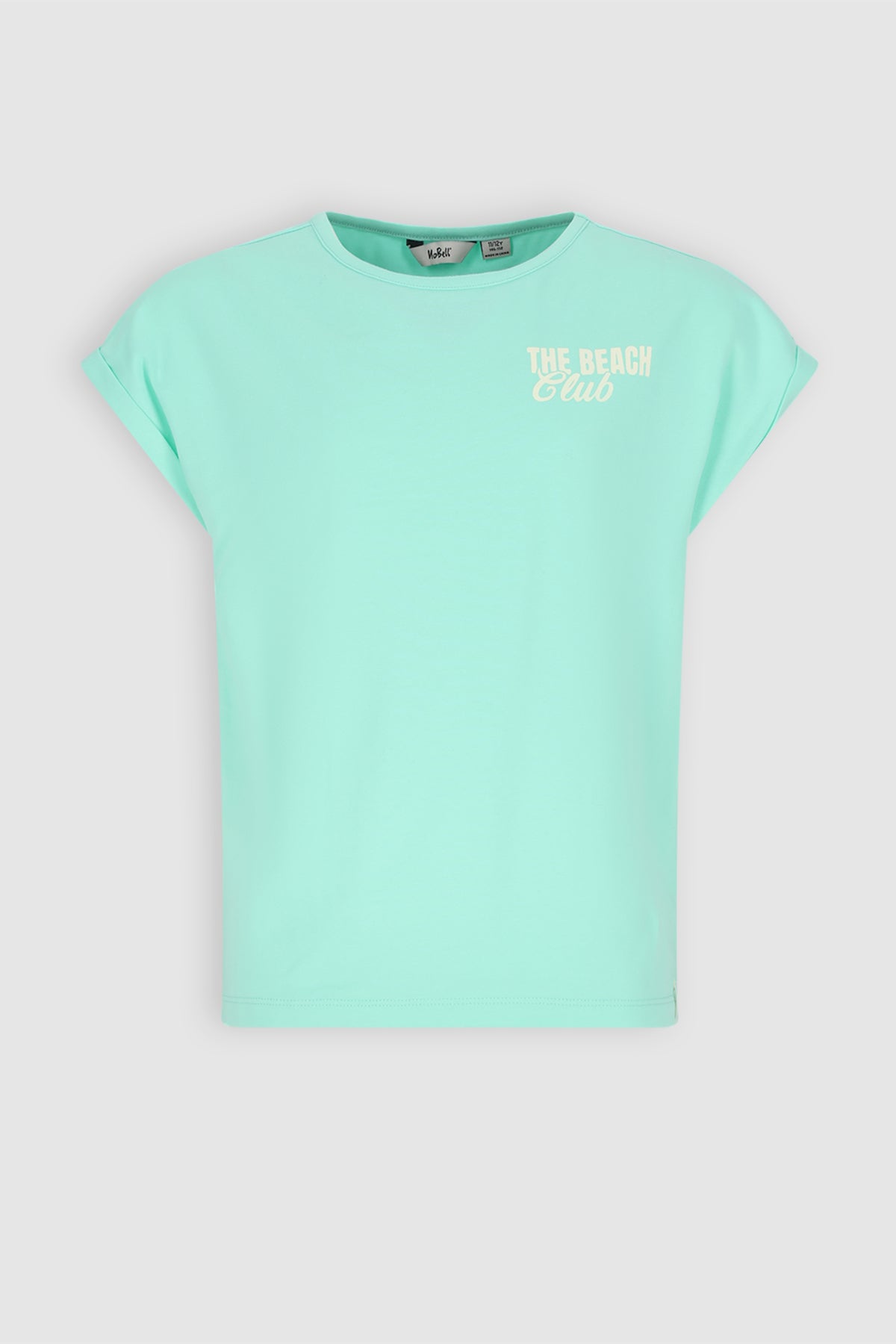 Kasis Tshirt grote Rugprint Groen