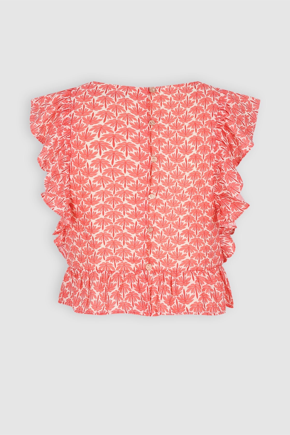 Timra Geprinte Blouse Roze