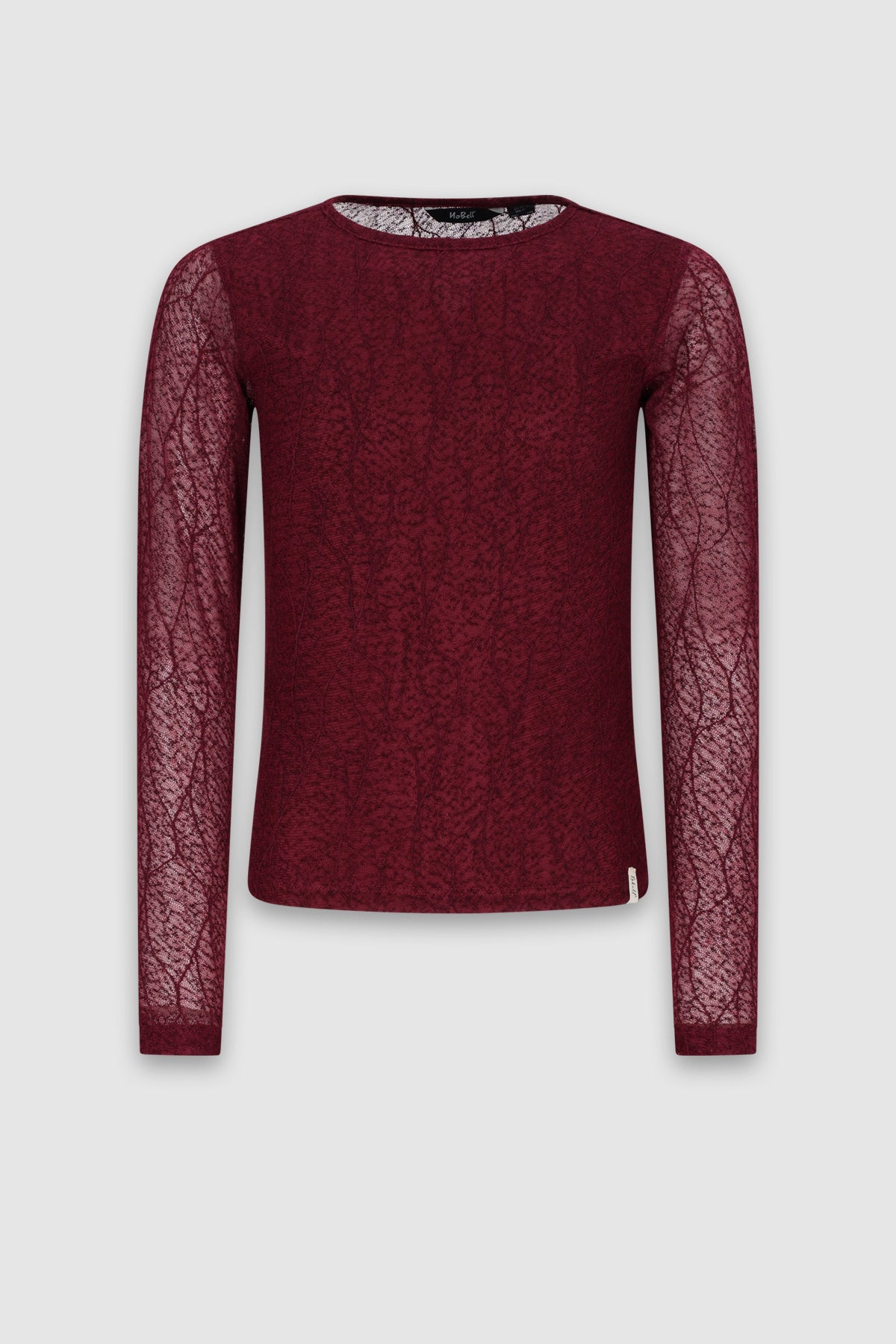 Kaya Mesh Top Bordeaux