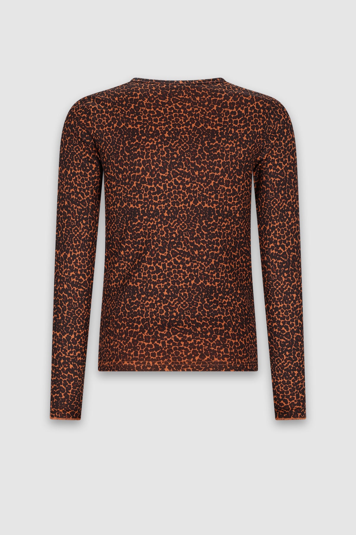 Kaya Leopard Geprinte Top Bruin