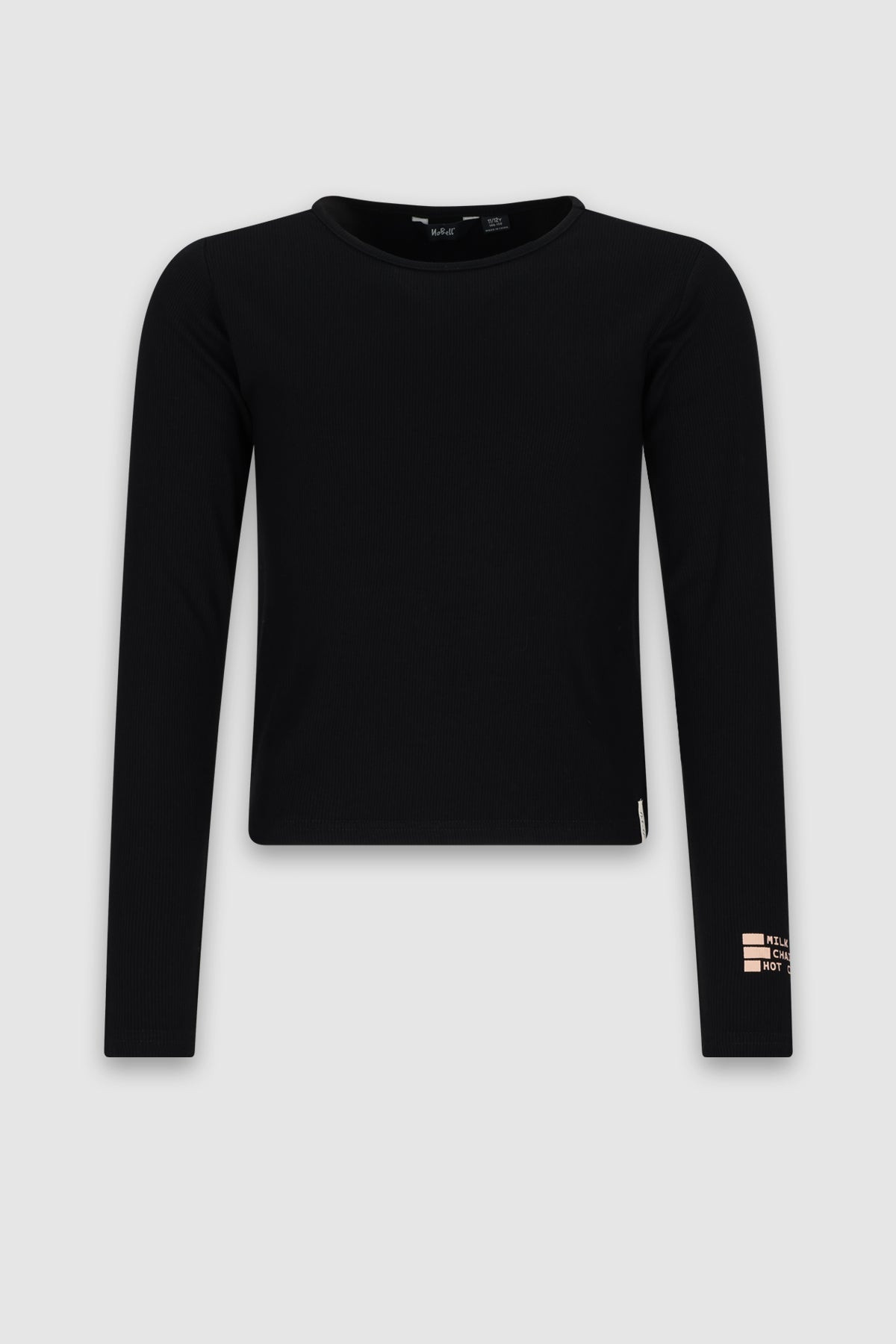 Kuan Rib Jersey T-shirt Black