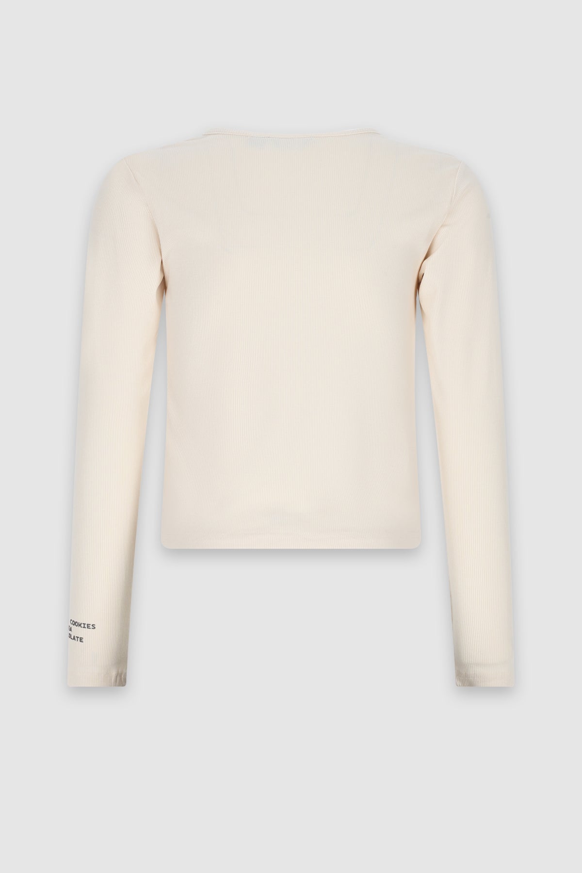 Kuan RibJersey Tshirt Wit