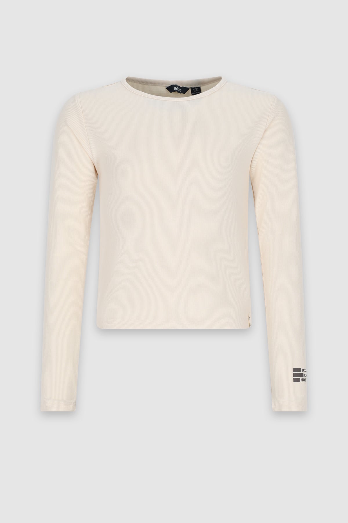 Kuan RibJersey Tshirt Wit