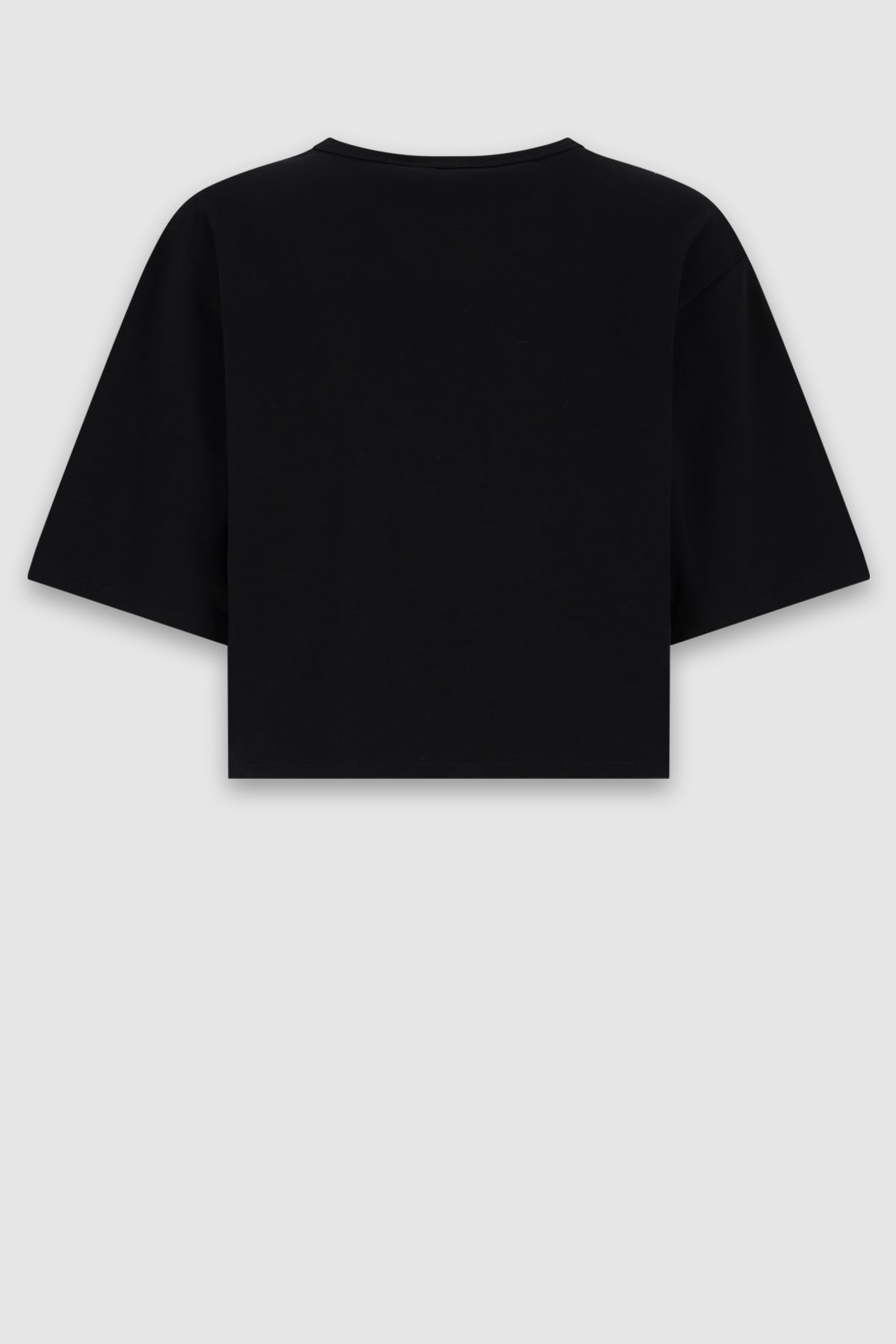 Kid Oversized Jersey Top Zwart