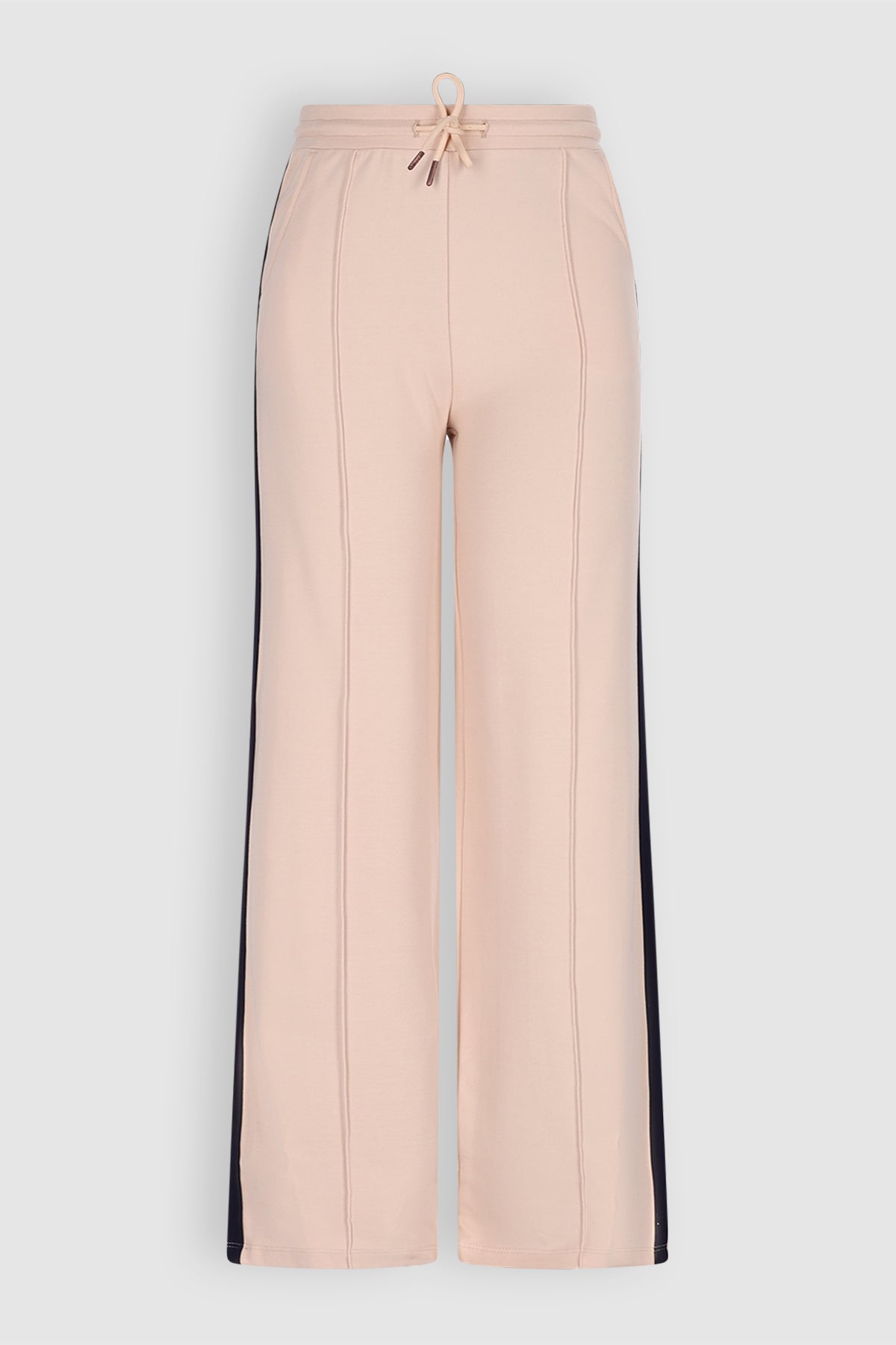 Sylvie Travellers Interlock Wijde Broek Lichtbruin