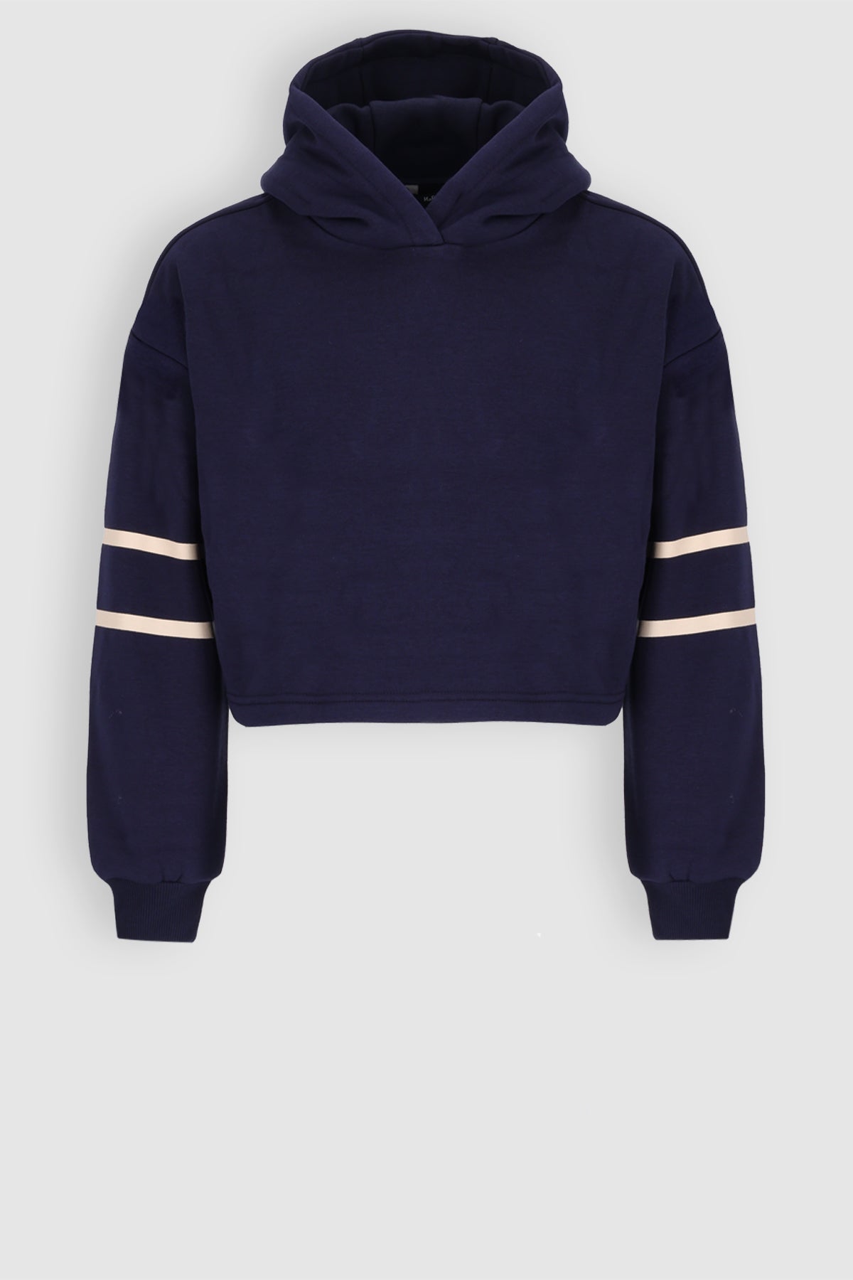 Kumy Super Soft Cropped Hoodie Dark Blue
