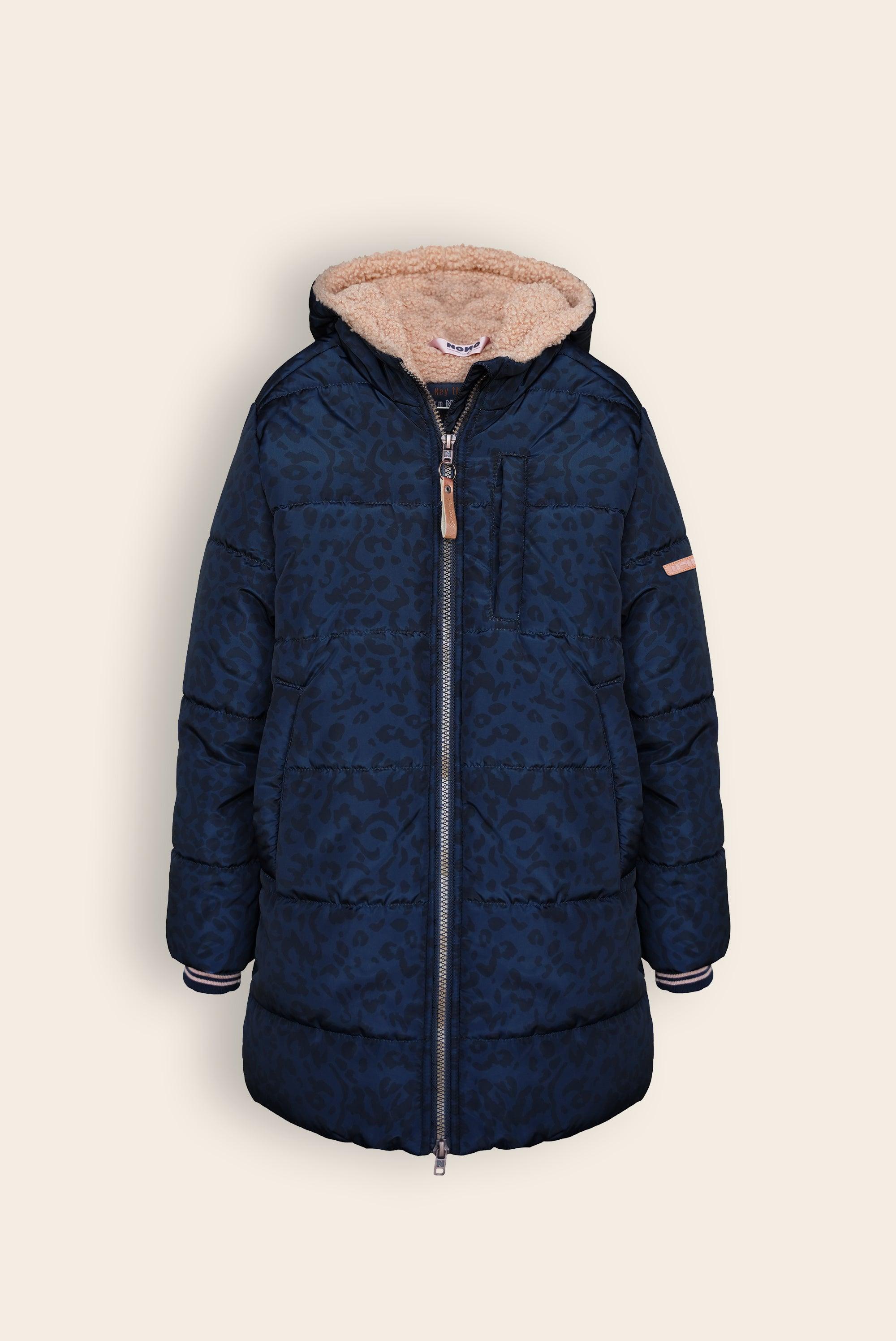 Baggy Animal Geprinte Winterjas Nono Kidswear