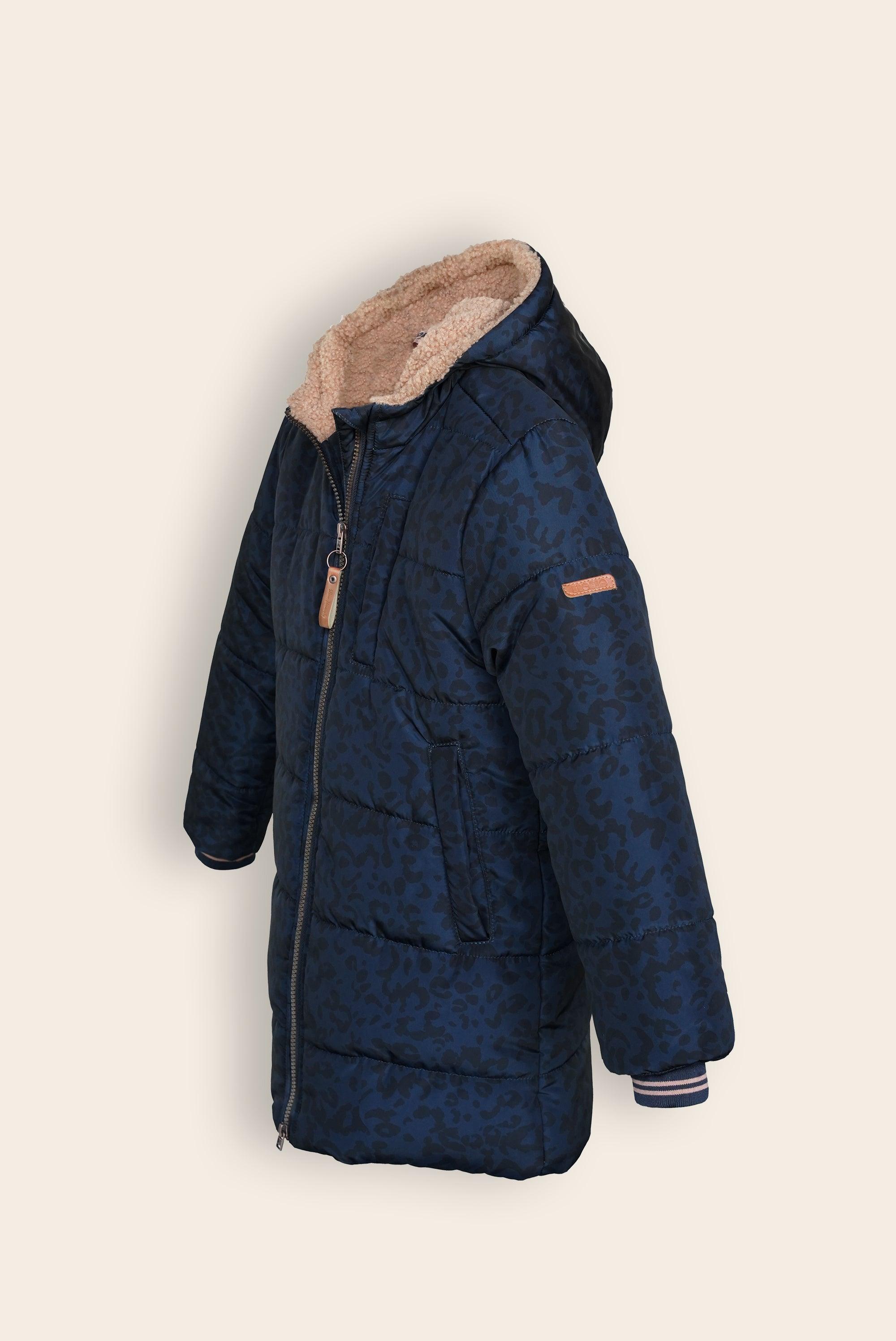 Baggy Animal Geprinte Winterjas - NoNo Kidswear