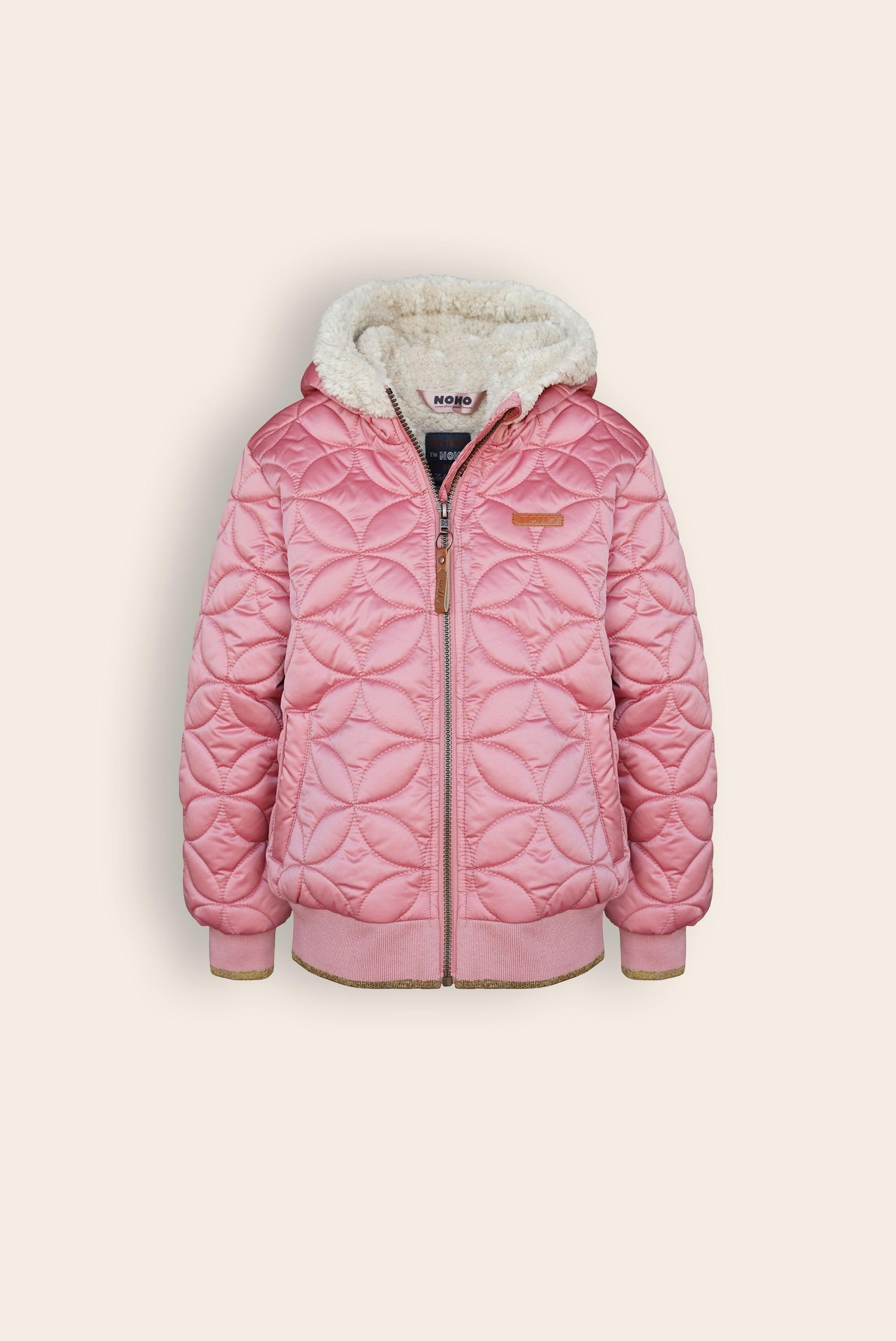 Bestie Gestepte Winterjas - NoNo Kidswear