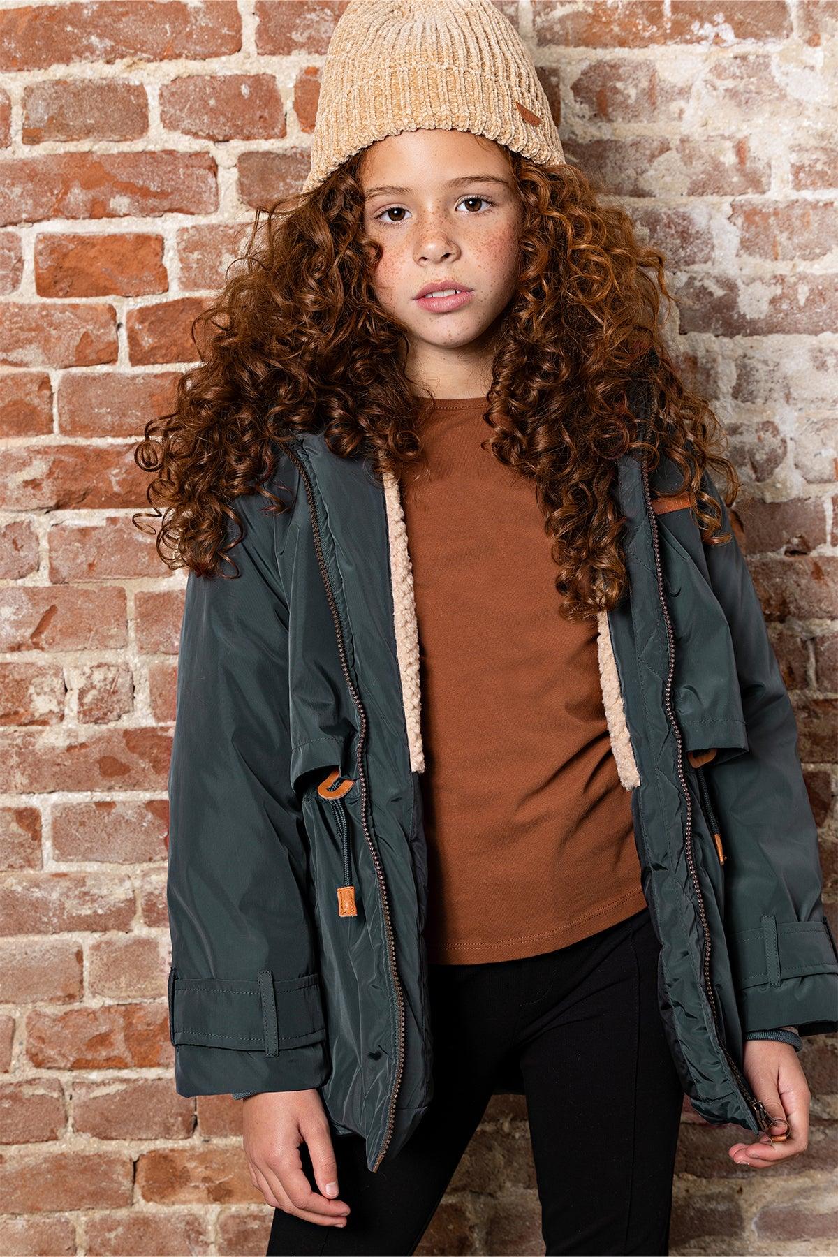 Billie Jean Trenchcoat met Padding - NoNo Kidswear