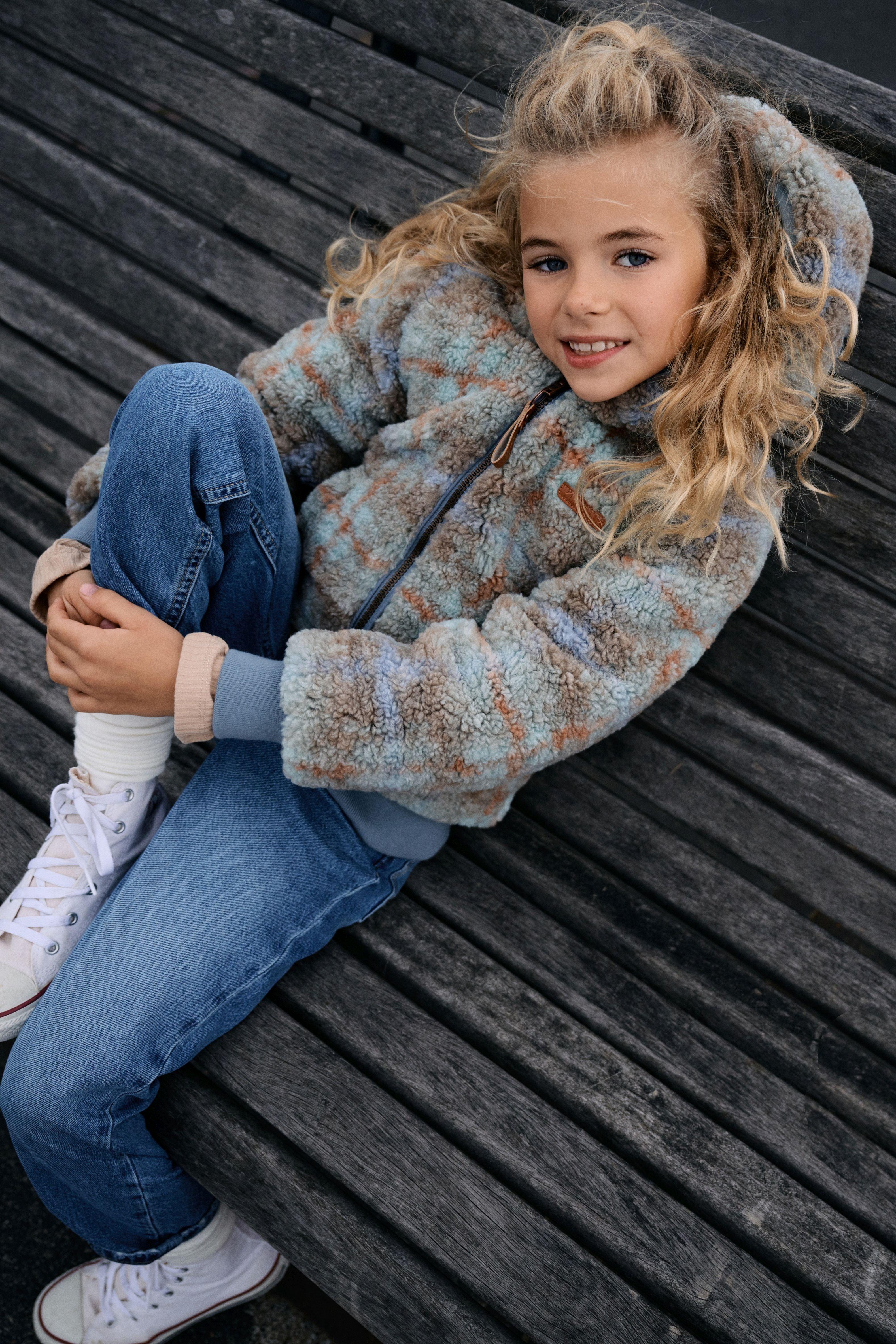 Bomby Reversible Teddy Winterjas - NoNo Kidswear