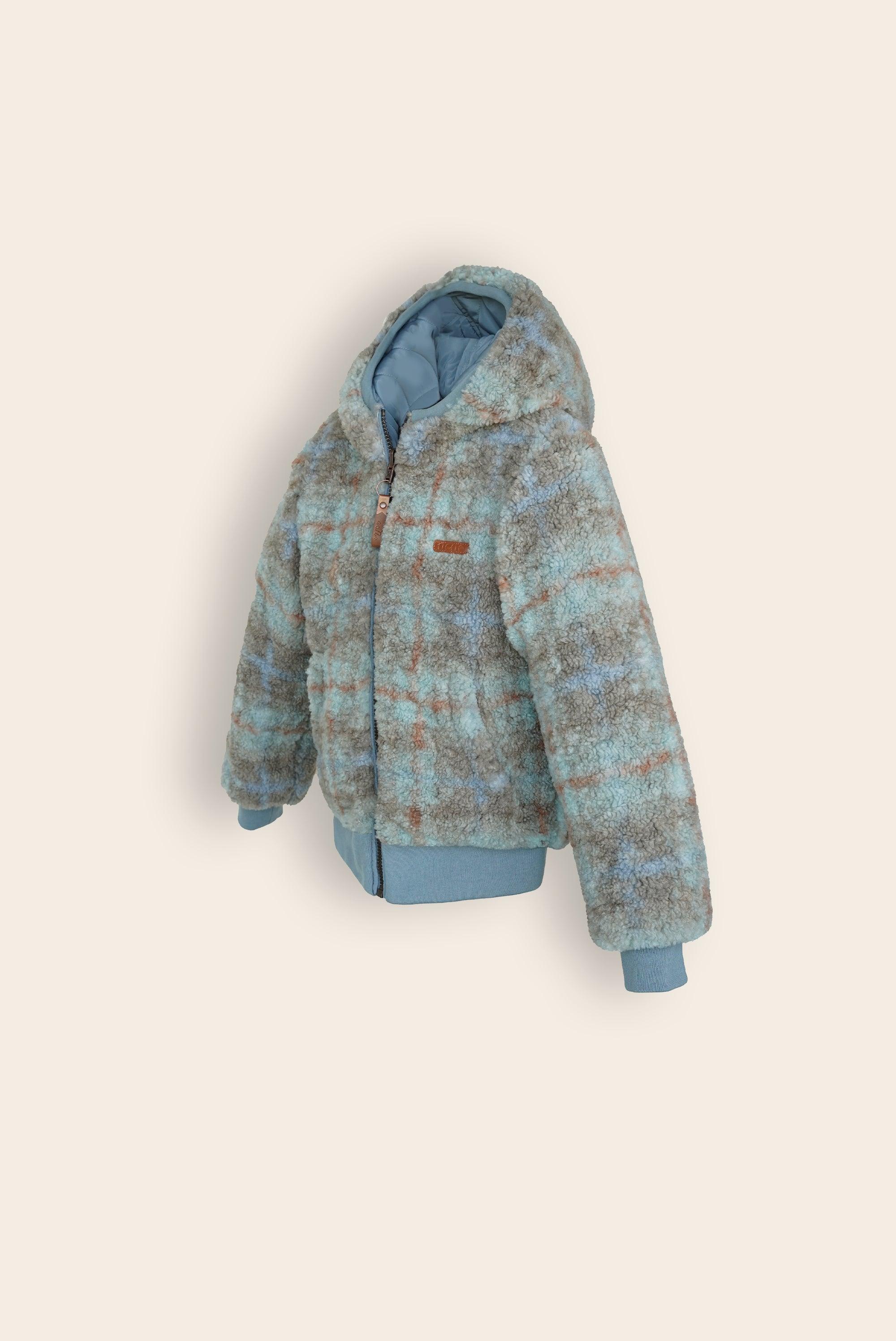 Bomby Reversible Teddy Winterjas - NoNo Kidswear