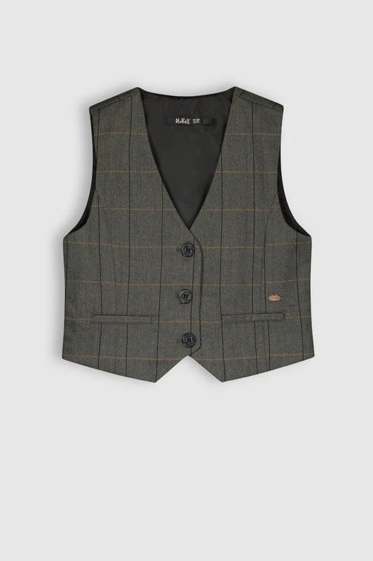 Sayla Tintin geruite Broek & Gilet