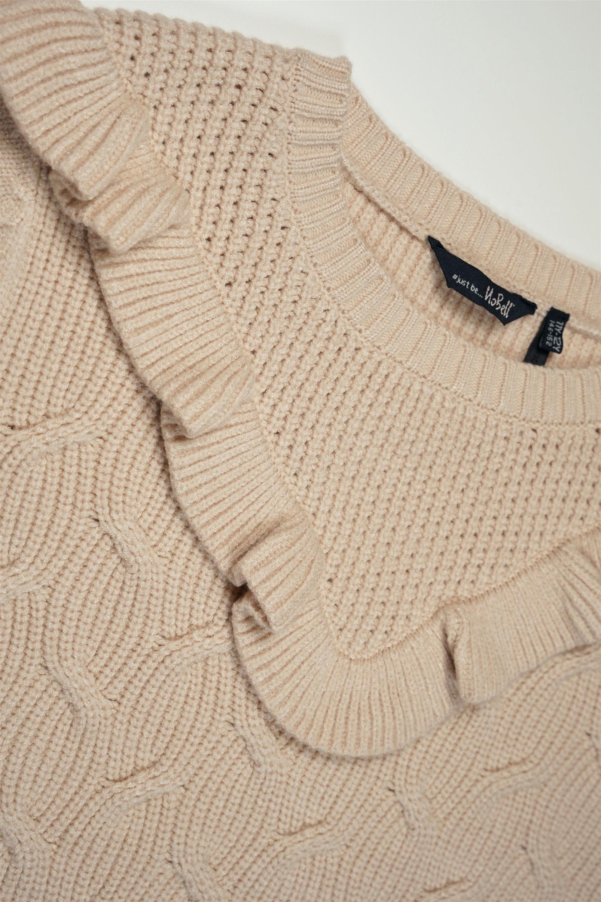 Ketan Knitted Sweater Ruffle Detail - NoNo Kidswear