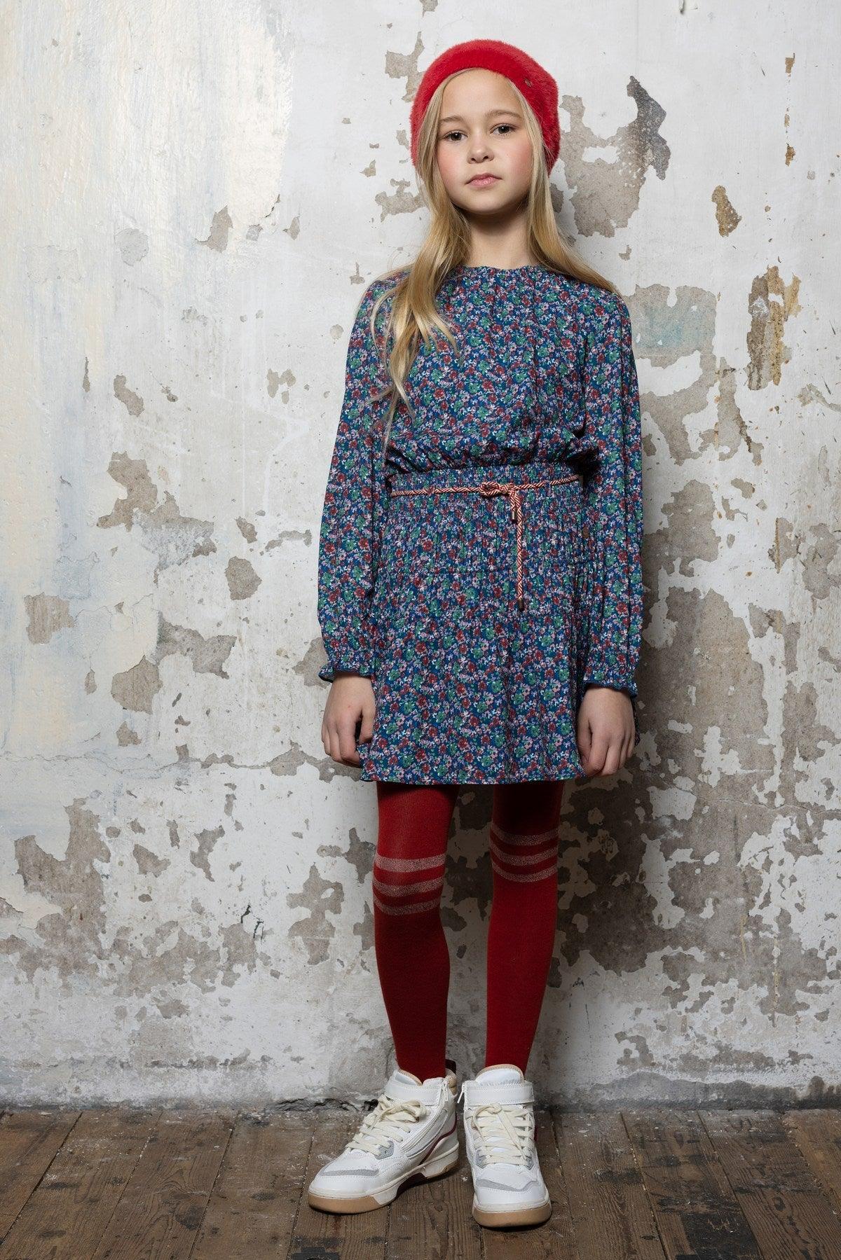 Rachel Uni Maillot met Streep Detail - NoNo Kidswear